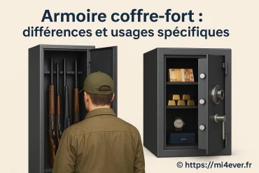 Armoire coffre fort : quelles différences et usages spécifiques choisir ?