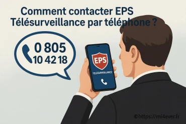 Comment contacter EPS Télésurveillance par téléphone ?