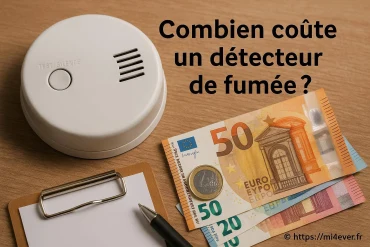 Combien coûte un détecteur de fumée ?