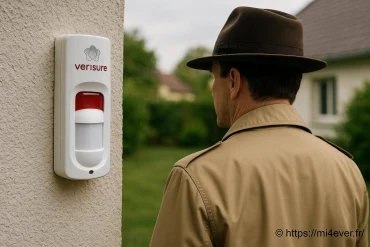 Détecteur de mouvements extérieur verisure pour une protection optimale
