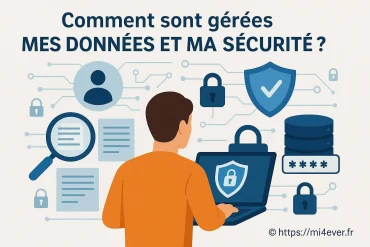 Comment sont gérées mes données et ma sécurité avec l'application myverisure