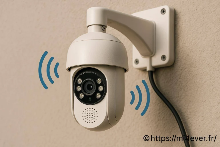 Caméra de surveillance avec micro et haut-parleur : guide complet 2025