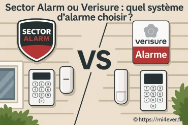 Sector Alarm ou Verisure : quel système d'alarme choisir ?
