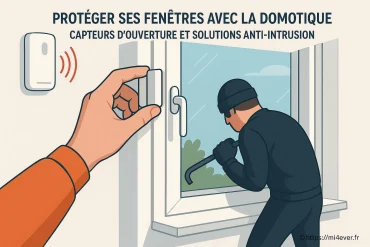 Protéger ses fenêtres avec la domotique : quels capteurs d'ouverture et solutions anti-intrusion choisir ?
