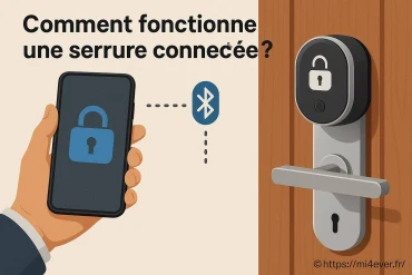 Comment fonctionne une serrure connectée