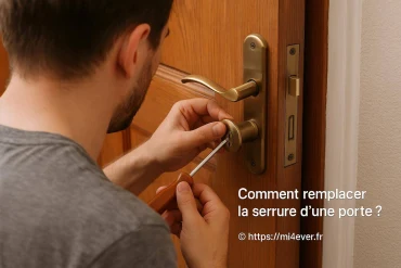 Comment remplacer la serrure d'une porte facilement et efficacement ?