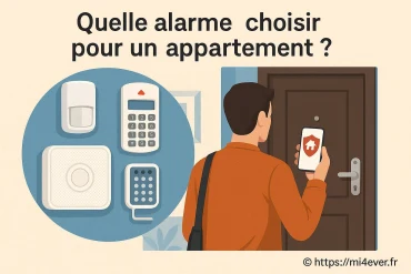 Quelle alarme choisir pour un appartement sécurisé ?
