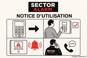 Notice d'utilisation Sector Alarm : comment bien configurer votre système de sécurité
