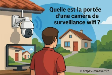Quelle est la portée d'une caméra de surveillance wifi
