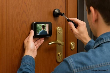 Judas numérique pour porte blindée : conseils pratiques pour une installation réussie