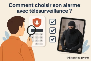 Alarme avec télésurveillance : caractéristiques, prix et rôle en 2025