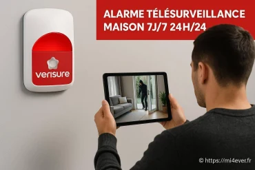 Alarme nouvelle aquitaine : télésurveillance maison 7j/7 24h/24 avec verisure en 2025