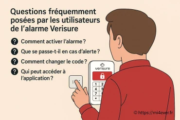 Faq systèmes d'alarme avec télésurveillance verisure : réponses aux questions fréquentes