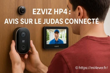 Ezviz HP4 : que vaut ce judas connecté pour votre sécurité ?