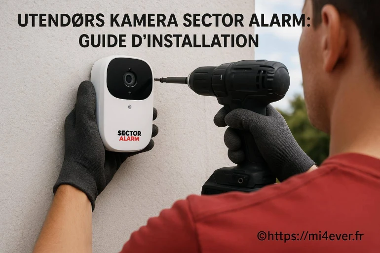 Utendørs kamera Sector Alarm : guide complet pour une installation réussie