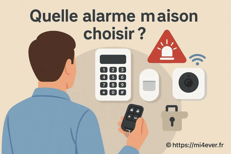 Quelle alarme maison choisir pour une protection efficace ?