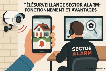 Télésurveillance Sector Alarm : comment fonctionne ce service et quels sont ses avantages