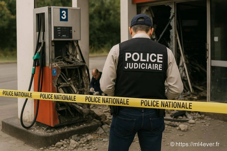Une enquête ouverte après le cambriolage à la voiture-bélier de la station-service de Moindou