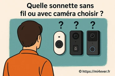 Quelle sonnette sans fil ou avec caméra choisir pour sécuriser votre maison ?