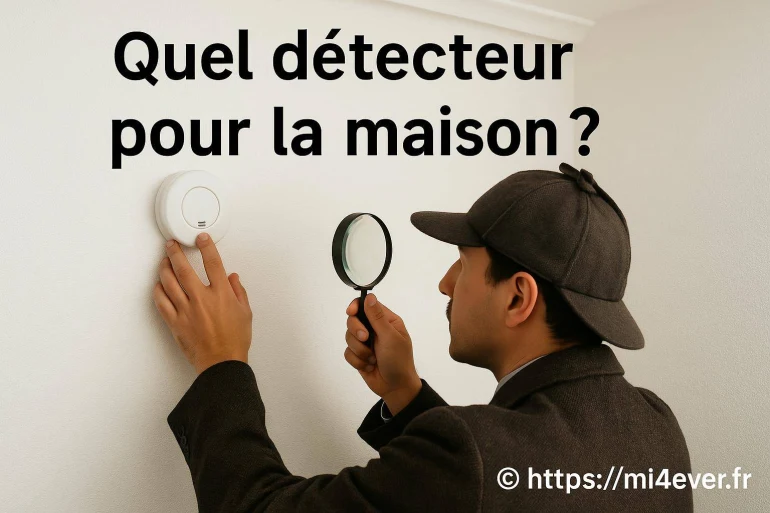 Quel détecteur choisir pour sécuriser votre maison ?