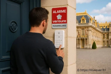 Alarme et télésurveillance maison à Versailles : sécurisez votre domicile
