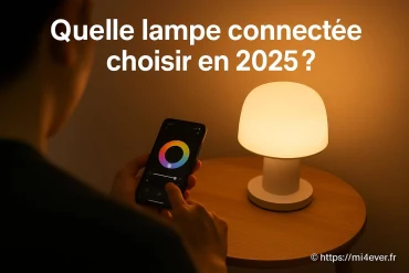 Quelle lampe connectée choisir pour un éclairage intelligent efficace ?