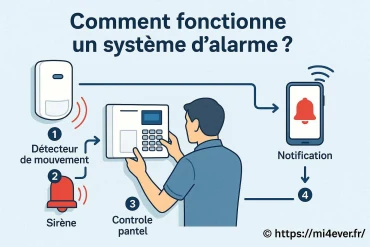Comment fonctionne un système d'alarme et les avantages des kits Verisure