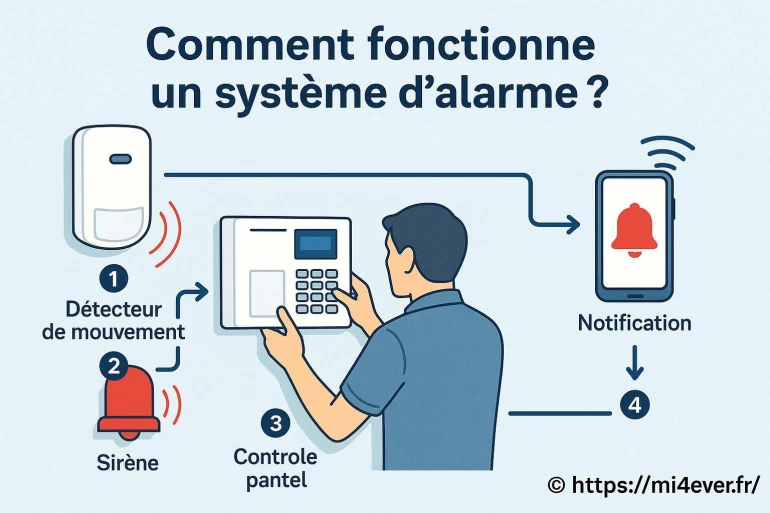 Comment fonctionne un système d'alarme et les avantages des kits Verisure