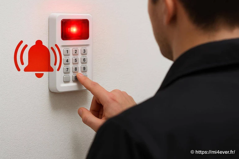 Comment arrêter un déclenchement d'alarme et éviter les fausses alertes