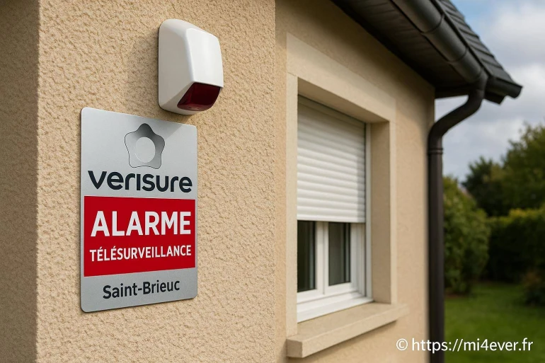 Alarme et télésurveillance maison à Saint-Brieuc : sécurisez votre habitation