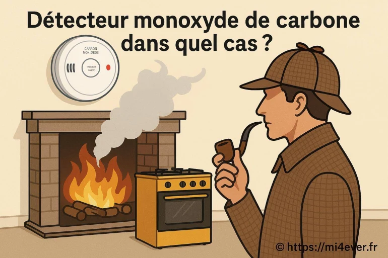 Détecteur monoxyde de carbone : dans quel cas doit-on l’installer ?
