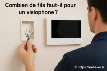 Combien de fils faut-il pour un visiophone ?