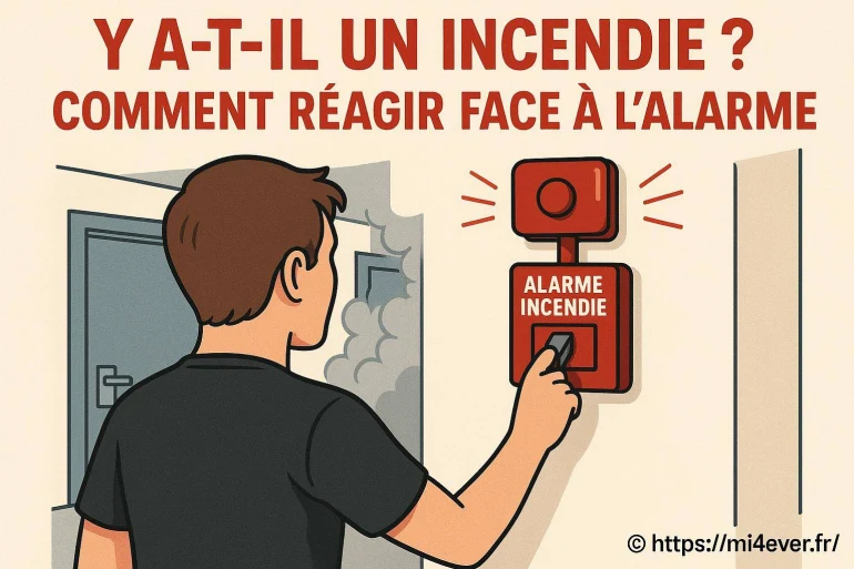 Y a-t-il un incendie ? Comment réagir face à l’alarme efficacement