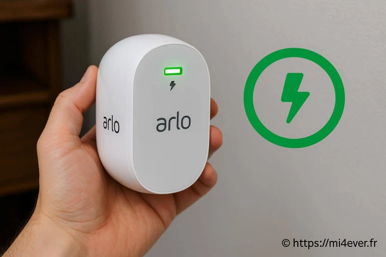Comment savoir si ma caméra Arlo est chargée