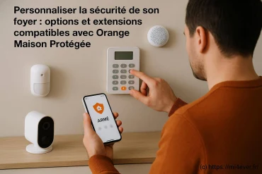 Personnaliser la sécurité de son foyer : quelles options avec Orange Maison Protégée ?