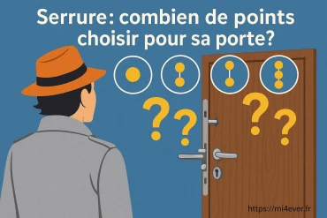 Serrure : combien de points choisir pour bien sécuriser sa porte ?