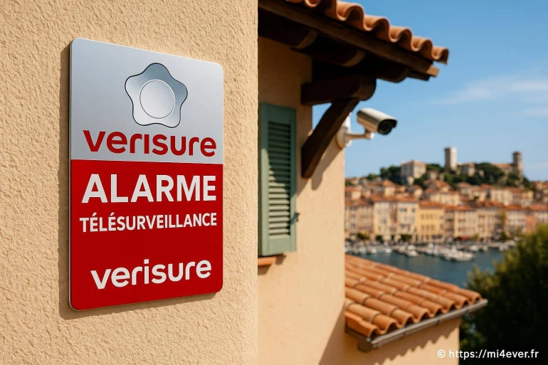 Alarme et télésurveillance maison à Cannes pour une sécurité optimale
