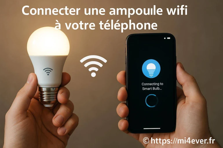 Connecter une ampoule wifi à votre téléphone : mode d’emploi simple