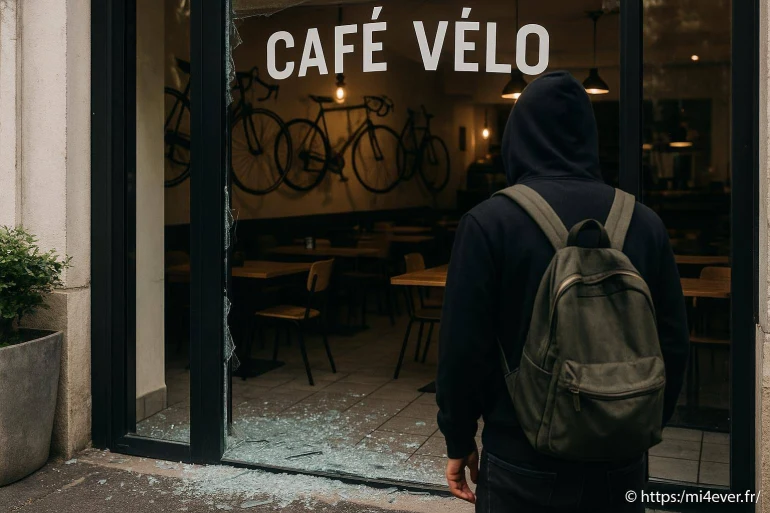 Le café vélo d’agen cambriolé deux fois au début de l’été 2025