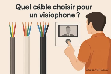 Quel câble choisir pour un visiophone ?