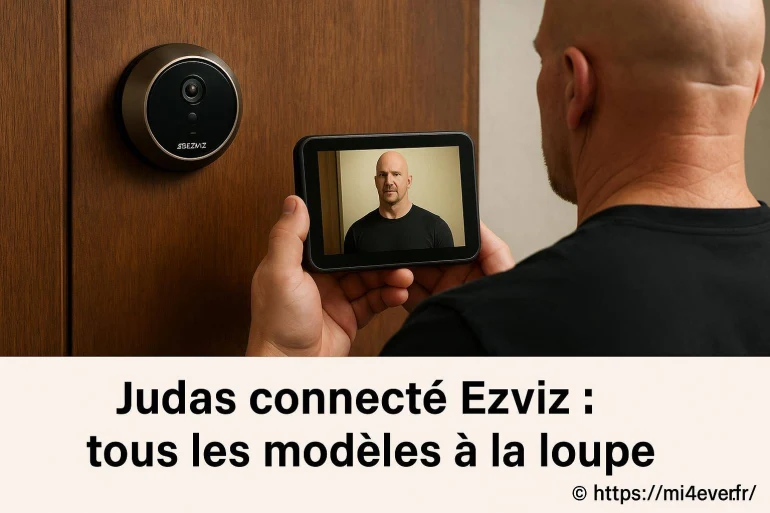 Judas connecté Ezviz : quels modèles choisir pour votre sécurité ?