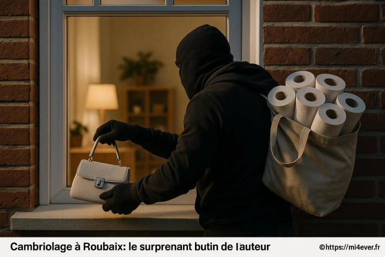 Cambriolage à Roubaix en 2025 : le surprenant butin du cambrioleur de 30 ans
