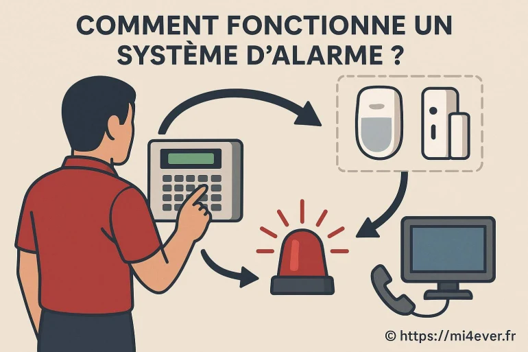 Comment fonctionne un système d'alarme et les avantages des kits verisure