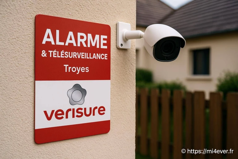 Alarme et télésurveillance maison à Troyes : sécurité et vigilance 24h/24