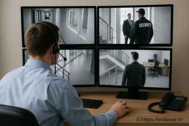 Quand les agents de télésurveillance font-ils intervenir un agent de sécurité