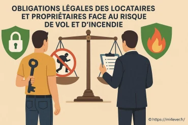 Obligations légales des locataires et propriétaires face au risque de vol et d’incendie