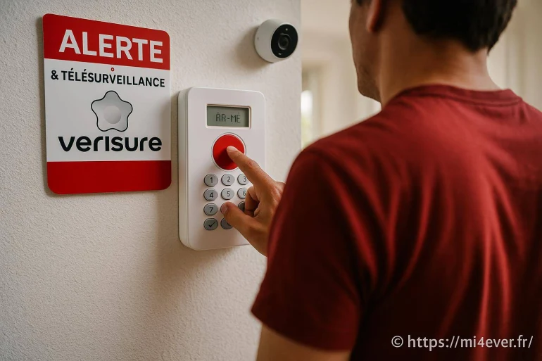 Alarme et télésurveillance maison à Lyon avec Verisure