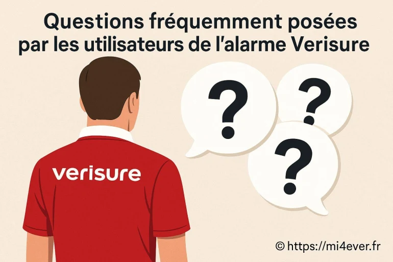 Faq systèmes d'alarme avec télésurveillance verisure : questions fréquentes et réponses