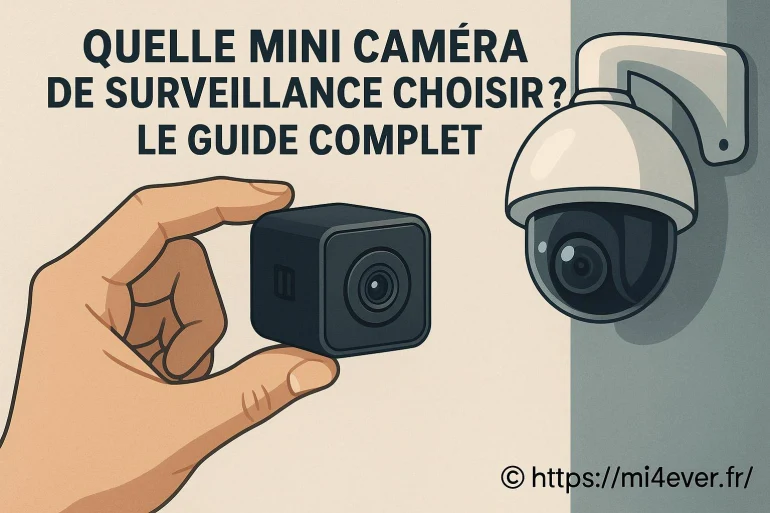 Quelle mini caméra de surveillance choisir : guide complet 2025