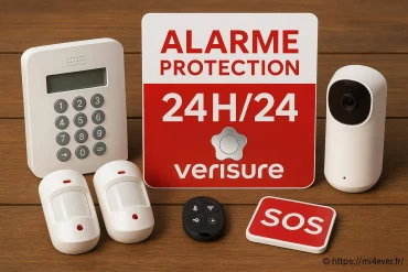 Packs alarme protection verisure : solutions sur mesure pour votre sécurité